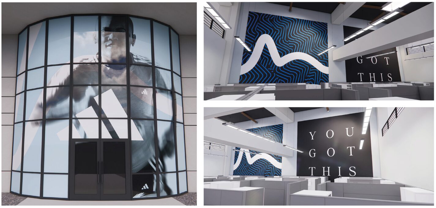 adidas — HQ brand refresh across eight US campuses