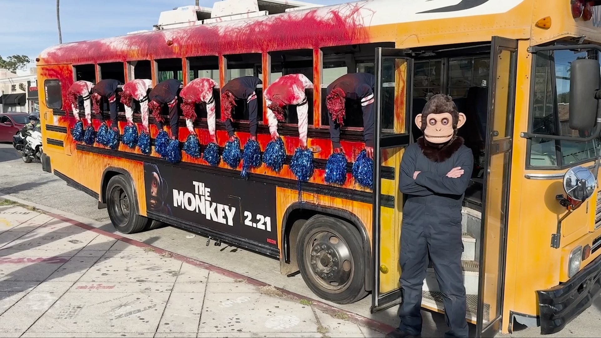 Monkey Bus experiential activation