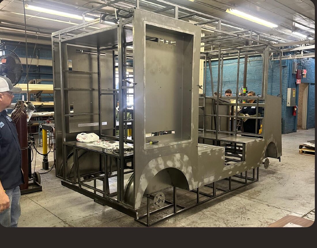 Target seasonal retail truck — In fabrication